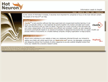 Tablet Screenshot of hotneuron.com